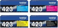 Brother Original TN423 Toner 4er Multipack cyan magenta gelb schwarz - Original -