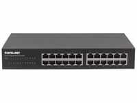 Intellinet 561273, Intellinet Gigabit Ethernet Switch - Switch - nicht verwaltet - 24