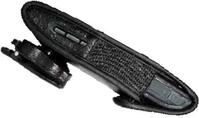 Mitel Leather poach Handy-Schutzh&uuml;lle Beuteltasche Schwarz (68761XXX)