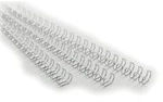 GBC MultiBind - Bindedraht - 12 mm - 21 Ringe - A4 (210 x 297 mm) - 130 Bl&auml;tter -