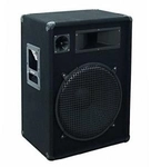 Omnitronic DX-1522 - Lautsprecher - 400 Watt - dreiweg - Schwarz