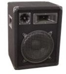 Omnitronic DX-1022 - Lautsprecher - 200 Watt - dreiweg - Schwarz