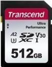 Transcend 340S - Flash-Speicherkarte - 128 GB - A2 / Video Class V30 / UHS-I U3 -
