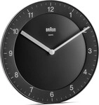 Braun 67076, Braun BC 06 B Quarzwanduhr analog schwarz Kreis (67076) Braun 67076, Braun BC 06 B Quarzwanduhr analog schwarz Kreis (67076)