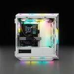 Corsair iCUE 5000T RGB - Midi Tower - PC - Wei&szlig; - ATX - EATX - micro ATX - Gaming -