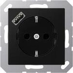 Jung SCHUKO Steckdose mit USB Typ A A1520-18ASWM (A1520-18ASWM)