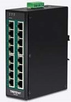 TRENDnet TI-PG160 - Switch - nicht verwaltet - 16 x 10/100/1000 (PoE+) - an