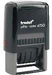 trodat Datumstempel Printy-Dater 66306 41x24mm GEBUCHT gr/sw