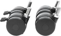 Rollen f&uuml;r 48,3cm Schr&auml;nke Intellinet mit Bremse 4er Set sw (712170)