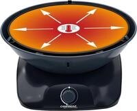 Campingaz 2000038778 Tischgrill Butan Grau 2200 W Rund 30 cm Kochfl&auml;che