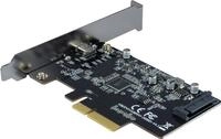 INTER-TECH KC-008 PCIe x4 USB 3.2 Gen2x2 USB TypeC Transferrate bis zu 20 GBit/s