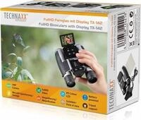 Technaxx TX-142 Fernglas mit 12x Digitalkamera Full HD 25 mm Schwarz/Silber (4863)