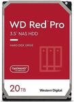 WD Red Pro WD201KFGX - Festplatte - 20TB - intern - 3.5 (8,9 cm) - SATA 6Gb/s - 7200