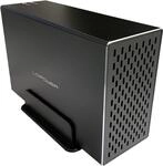 LC-Power LC-35U3-RAID-2 Speicherlaufwerksgeh&auml;use HDD-Geh&auml;use Schwarz 3.5 