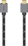 Hama 00200504 HDMI-Kabel 2 m HDMI Typ A (Standard) Schwarz - Grau (00200504)
