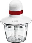 Bosch MMRP1000 Elektrischer Essenszerkleinerer 0,8 l 400 W Rot - Transparent -...