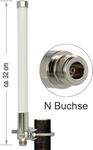 Delock LoRa 868 MHz Antenna - Antenne - 32cm - 3 dBi - ungerichtet - au&szlig;en,