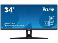 Iiyama XCB3494WQSN-B1, Iiyama Pro Lite Monitor 86,40cm (34 ") (86,36cm) Curved