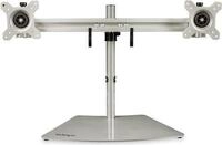 StarTech.com Dual Monitor Stand - Horizontal - F&uuml;r bis zu 24 VESA-Monitore - Silber