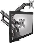 ICY BOX IB-MS314-T - Befestigungskit - einstellbarer Doppelarm - f&uuml;r 2 Monitore -