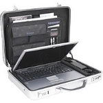 ALUMAXX Laptop-Attach&eacute;-Koffer MERCATO, Aluminium, silber (45188)