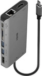 LINDY USB 3,2 Type C Laptop Mini Dock - Dockingstation - USB-C 3,2 - HDMI, DP - GigE