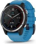 Garmin quatix 7 3,3 cm (1.3) MIP 47 mm Digital 260 x 260 Pixel Touchscreen Blau WLAN