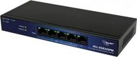 ALLNET ALL-SG8245PM / managed 5 Port Gigabit Switch, 4x PoE AT 30W per Port