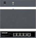 Intellinet - Switch - 4 x 10/100/1000 (PoE+) + 1 x 10/100/1000 (PoE Durchf&uuml;hrung) -