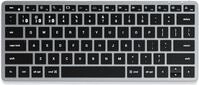 Satechi Slim X1 Tastatur Bluetooth QWERTZ Deutsch Schwarz - Grau (ST-BTSX1M-DE)