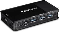 TRENDnet TK-U404 - Hub - 4 x USB 3.1 (f&uuml;r PCs) + 4 x USB 3.1 (f&uuml;r Ger&auml;te) -
