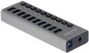 Delock - Hub - 10 x SuperSpeed USB3.0 - Desktop (63670)