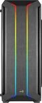 Aerocool Skyline ARGB. Typ: PC, Produktfarbe: Schwarz, Unterst&uuml;tzte Motherboards