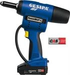 Gesipa Blindnietger&auml;t PowerBird Pro GOLD CAS 20000N, 1x18V 2,0Ah+LG, L-BOXX, 4 Mu-St