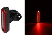 FISCHER Fahrrad-Akku-LED-Bremslicht, Stableuchte Premium-R&uuml;cklicht + Stop-Licht, 50