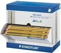STAEDTLER Bleistift, sechseckig, 100er Display H&auml;rtegrad: HB, Minenst&auml;rke: ca. 2