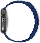 Decoded magnetisches Silikonarmband LITE Marineblau 42-44 mm (D21AWS44TS3SMNY)