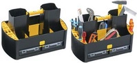allit Profi-Tragekasten McPlus Workman 19/62, schwarz/gelb aus Polypropylen, 4