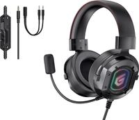 Conceptronic ATHAN03B - Headset - ohrumschlie&szlig;end - kabelgebunden - 3,5 mm Stecker -