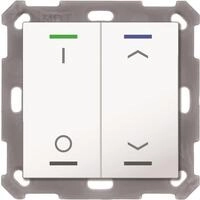 MDT BE-TAL55T2.D1 Taster Light 55 2fach RGB-W Temp. Reinwei&szlig; gl. Schalten/Jal.