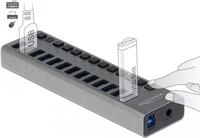 Delock - Hub - 13 x SuperSpeed USB3.0 - Desktop (63738)