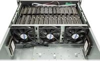 Inter-Tech 4F28 - Rack - Schwarz - Silber - ATX,EATX,Mini-ITX,uATX - Stahl - 4U -