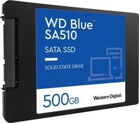 WD Blue SA510 WDS500G3B0A - SSD - 500GB - intern - 2.5 (6,4 cm) - SATA 6Gb/s - Blau