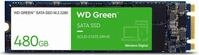 WD Green WDS480G3G0B - SSD - 480 GB - intern - M.2 2280 - SATA 6Gb/s