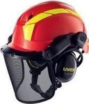 Uvex 9772 9774238 Forstschutzhelm Rot (9774238)