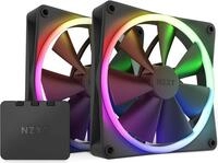 NZXT F140 RGB TWIN Computergeh&auml;use - Prozessor Ventilator 14 cm Schwarz 2 St&uuml;ck(e)