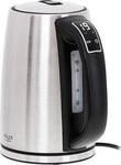 Adler AD 1340 Wasserkocher 1,7 l 2200 W Schwarz, Silber (AD 1340)