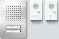 Siedle SET CLAB 850-2 E/W Audio-Set Siedle Classic Edelstahl/Wei&szlig;...