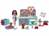 Mattel HGT12, Mattel Barbie Chelsea Can be: Chelsea Tierklinik Spielset mit Tierchen