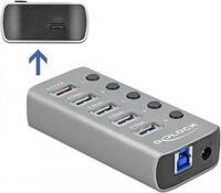 Delock - Hub - 4 x USB 3,2 Gen 1 - Desktop (63263)